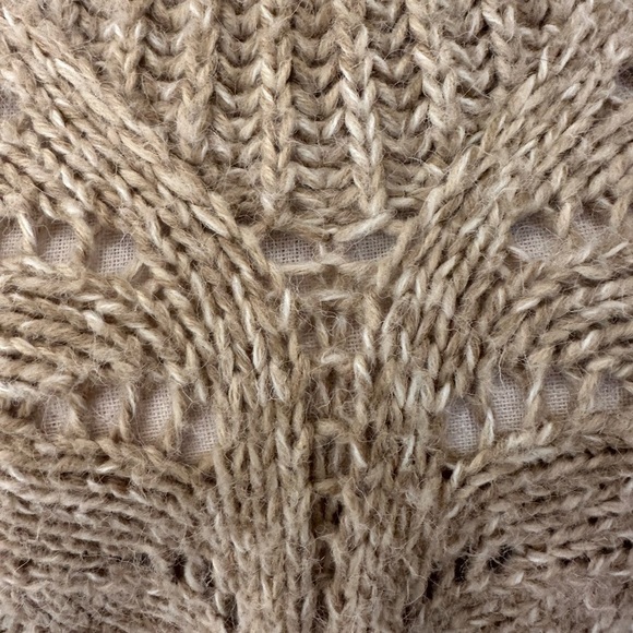 Ecote Urban Outfitters Brown Sweater Knit Chunky Oversized L EUC VTG - Picture 3 of 8